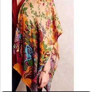 Anthropologie Raj Floral Kimono